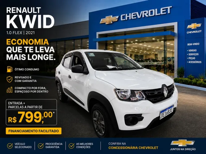 Renault Kwid Zen 1.0 Flex 12V 5P Mec. 2021