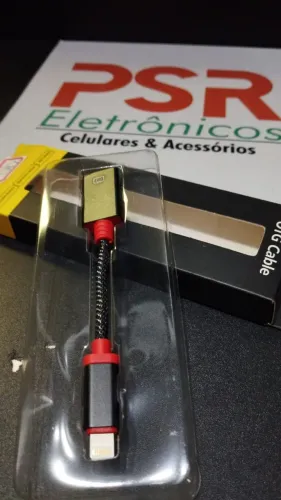 Adaptador cabo OTG para iphone 3.0 USB fêmea lighting