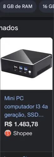 MINI pc i3 4gen 4 gb ram , Wi-Fi ssd