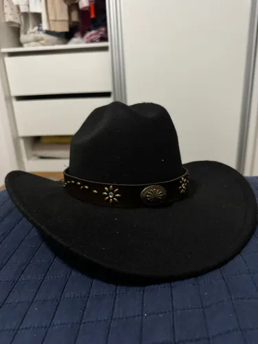 Chapéu rodeio detalhe removível