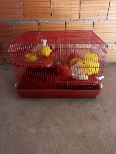 Gaiola para hamister 
