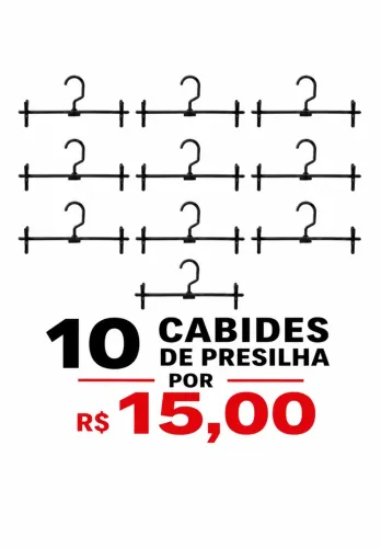 Cabides de presilha