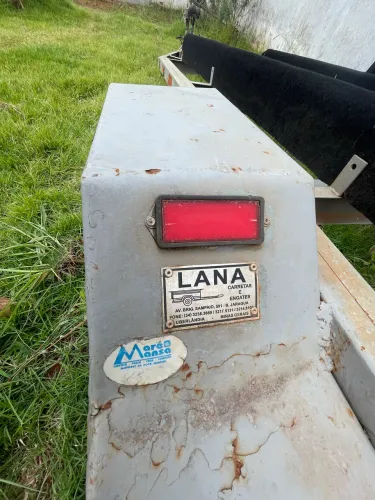 Carreta berço pra  canoa documentada 