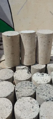 Tijolos cilindro concreto tubular 