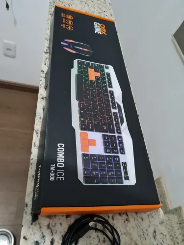 Teclado OEX game + mouse combo ice tm300