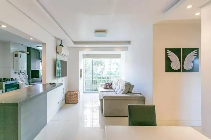 Apartamento 74m² | 2 Quartos | 1 Suíte | Mobiliado | Passo D'Areia | Porto Alegre | RS