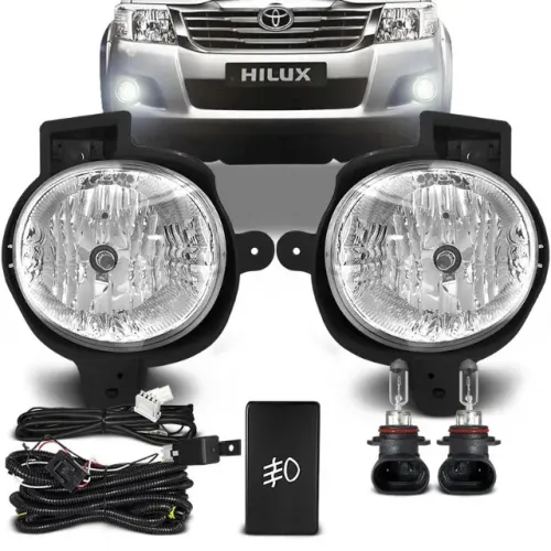 KIT FAROL DE MILHA TOYOTA HILUX 2008/12