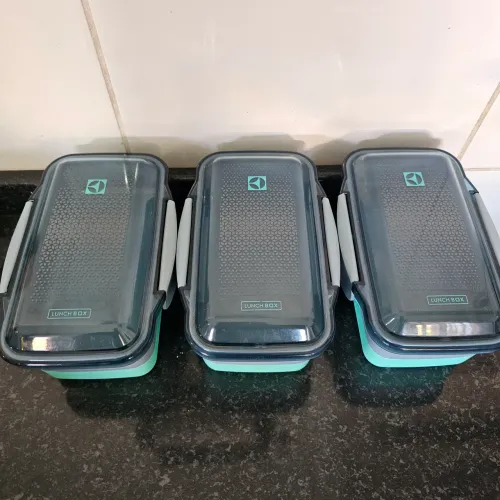 Kit com 3 Marmitas Lunch Box Electrolux - Verde