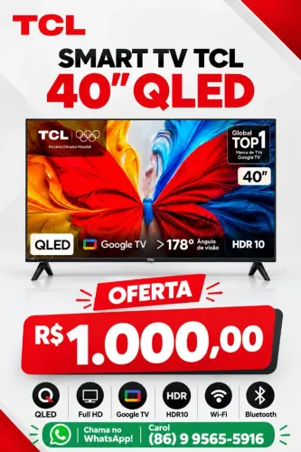 Smart TV 40 polegadas TCL