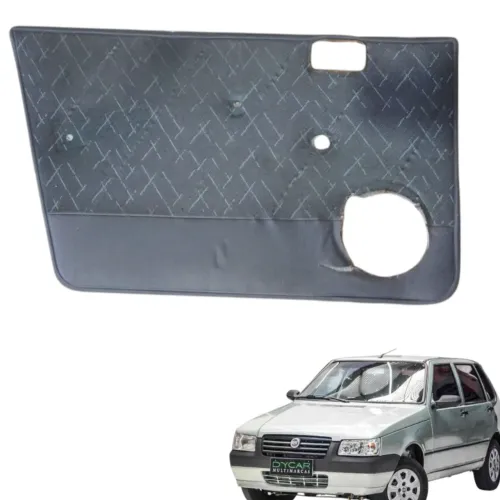 Forro Fiat Uno Mille 2005/2006 Dianteiro Esquerdo 15353 Preto