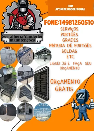 Serralhreria Vanderlei manutenções 