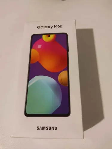 Celular Samsung Galaxy M62 - molhou, a tela escureceu, leia o anuncio