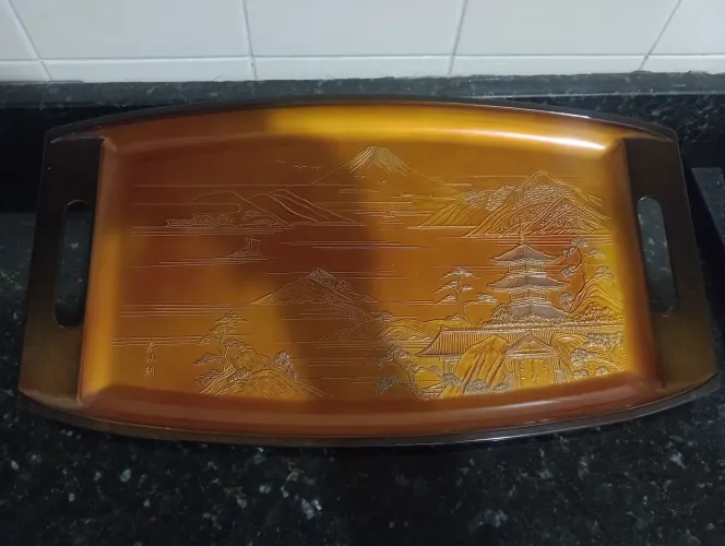 Bandeja (ornamento oriental) anos 80