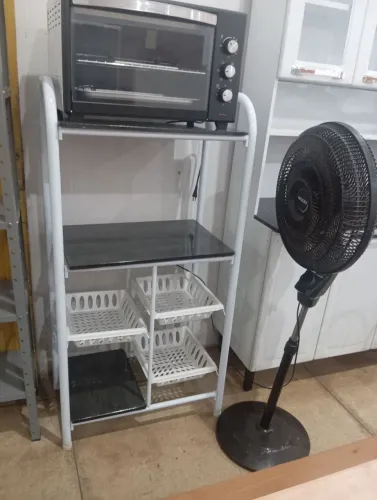 Estante para forno e microondas 