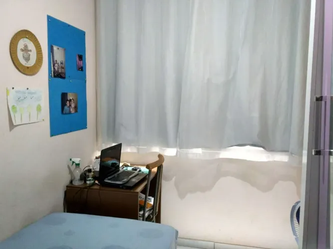 Um apartamento de 3 quartos no tororó