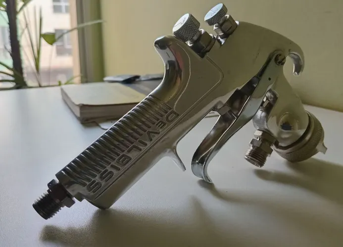 Pistola de Pintura Profissional Devilbiss - JGA-503 - Alta Produção 