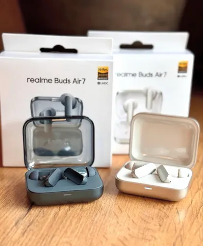 Fone Realme Air 7 Lacrado | loja física BH | 1 ano de garantia 