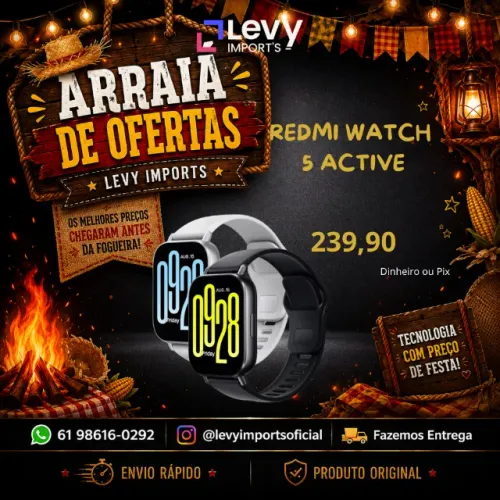 Smartwatch Redmi Watch 5 Active