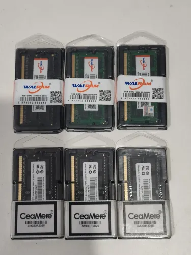Memória ram ddr3 1600 8gb P/notebook