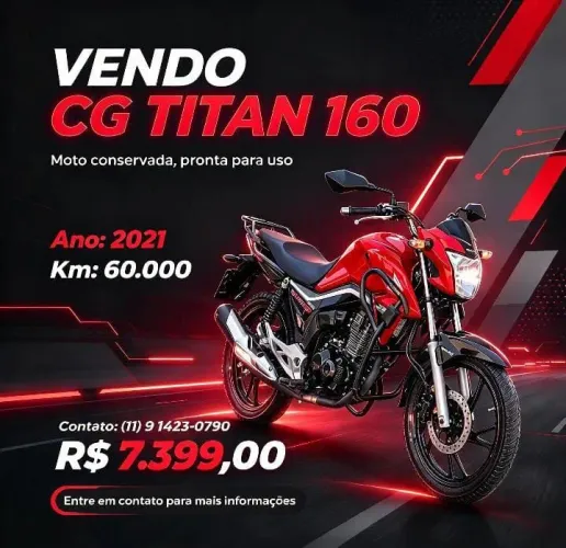 Moto cg titan 160