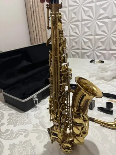 Vendo Sax Alto Vogga - Com estojo e suporte de sustentação