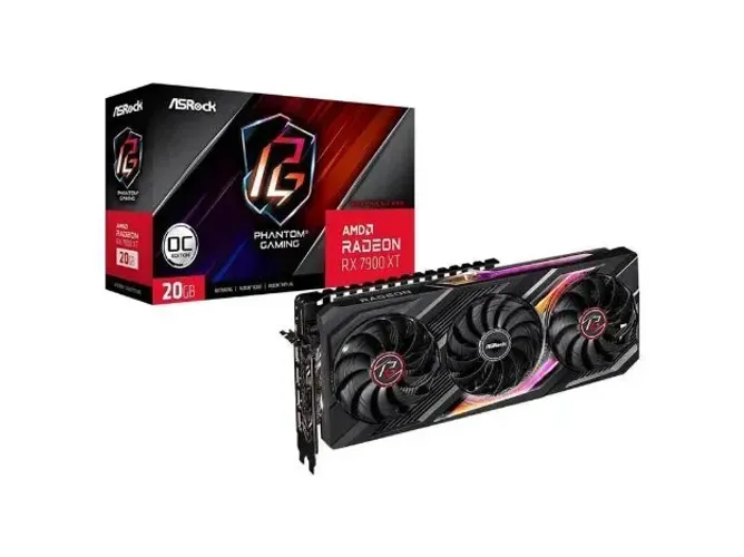 ASRock RX 7900 XT Phantom Gaming OC 20GB - PARA REPARO / NO ESTADO