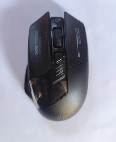 Mouse sem fio INPHIC A9 Explorer, 2.4G/Bluetooth 5.0, iluminação RGB, 2400 DPI