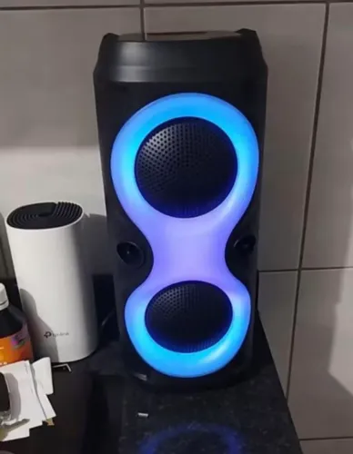 Caixa de som nova via bluetooth