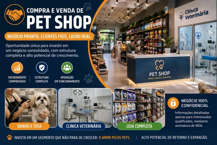Rede de pet Shop 
