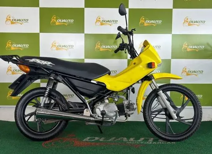 Honda Pop 100 2007 partida no pedal rodas de liga