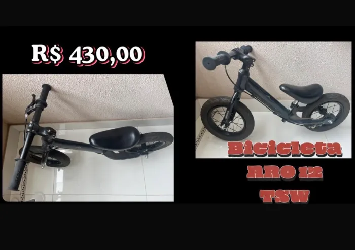 Bicicleta equilíbrio