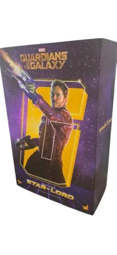 Boneco de ação Hot Toys MMS255 Guardians of the Galaxy Star-Lord 1/6