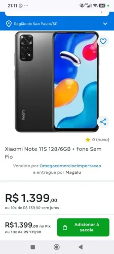 Celular Redimi 11S