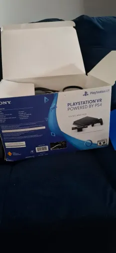 PLAYSTATION VR PS4 NA CAIXA COMPLETO COM CONTROLES DE MOVIMENTO.