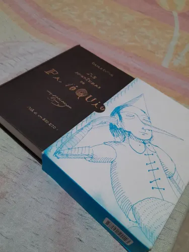 Livro As Aventuras de Pinóquio - Edição com Luva - Cosac Naify (raridade)