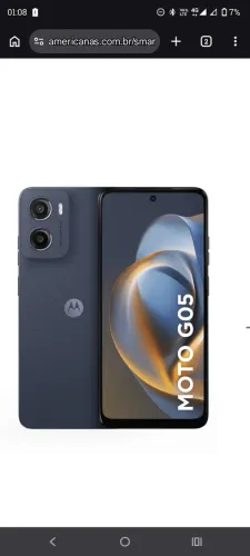 Celular Motorola g05 256gb 40g