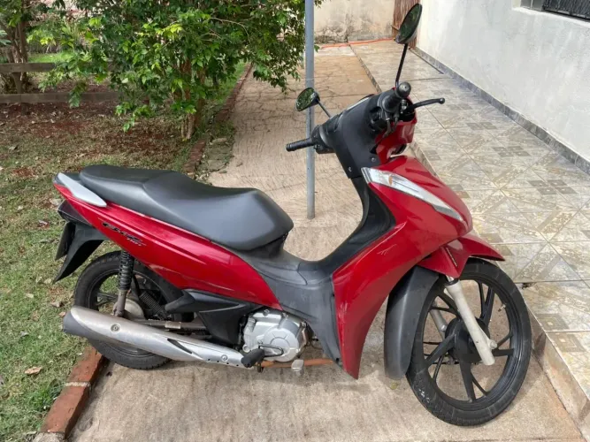 Honda Biz 110i 2020 Vermelha Combi Brake