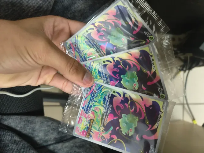 Card pokémon megaevolução, bulbasaur uni