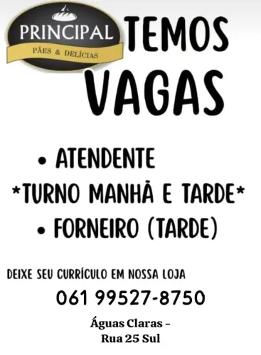 Vaga operador de loja e serviço gerais