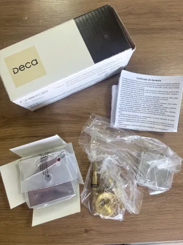 2 Acabamentos Registro Gaveta Deca Polo Cromado - Novos