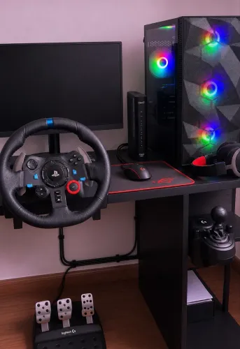 Vendo volante g29 + câmbio