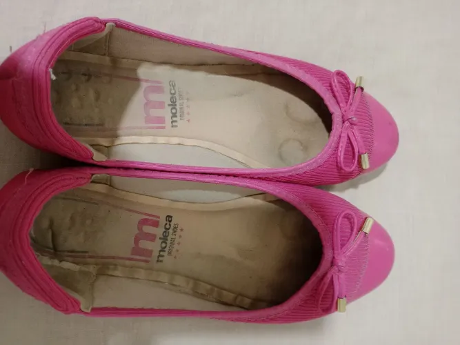 Linda Moleca feminino rosa t. 37