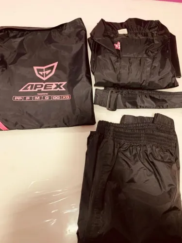 Capa de chuva motoqueiro feminino (conjunto) Apex XG