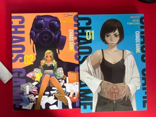 Mangá Chaos Game Volume 1 e 2 usado
