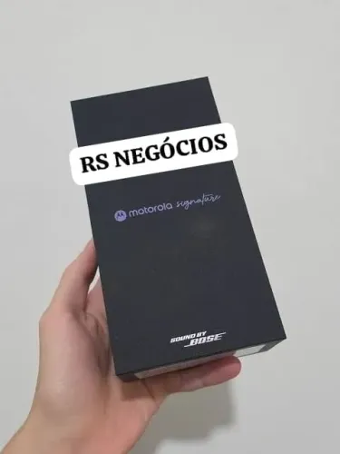 Moto Signature 512gb, Lacrado + NF (Até 12x)