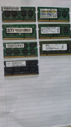 MEMÓRIAS RAM DDR3 NOTEBOOK