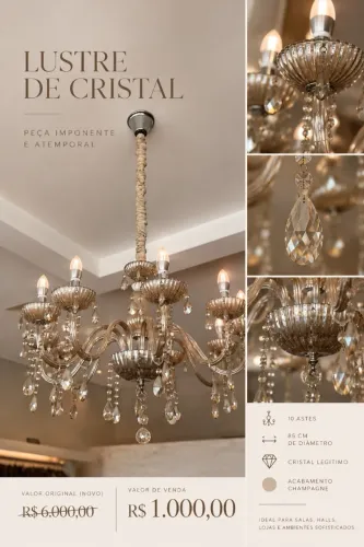 Lustre de cristal
