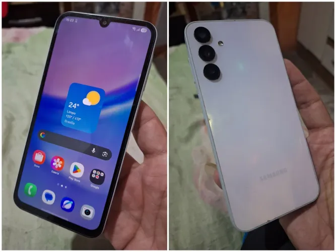 Samsung a15 com NFC Aceito cartão