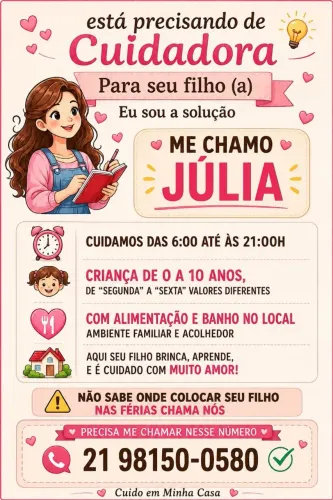 Cuidadora de criança