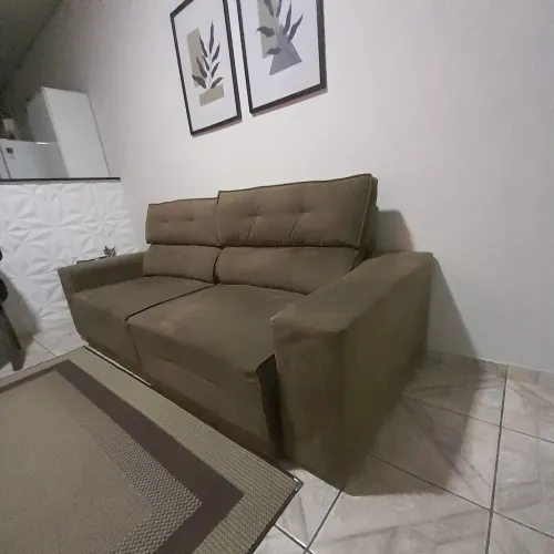 Sofá retrátil 4 lugares